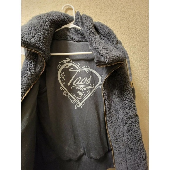 Artisans The Art Of Apparel Tao's Sherpa Vest, Blue Size Small - Picture 5 of 9